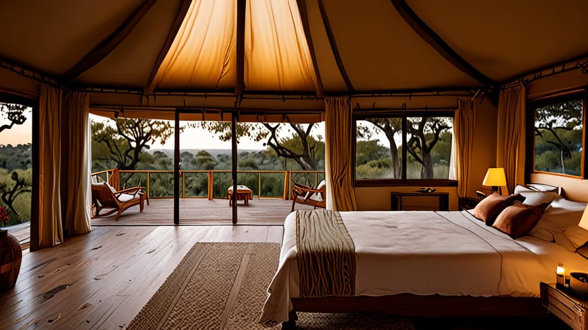 glamping trip packing