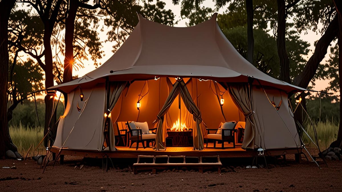 glamping vs traditional camping
