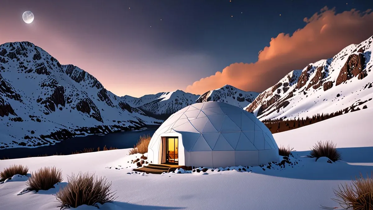 glamping tent