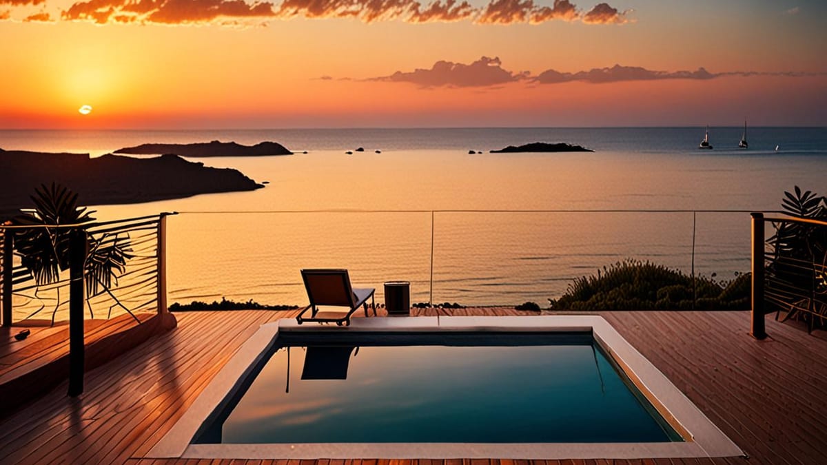 villa or hotel for a honeymoon